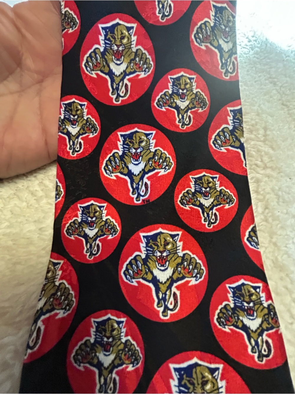 Vintage Florida Panthers Logo Necktie